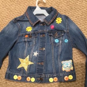 Custom made jean jacket